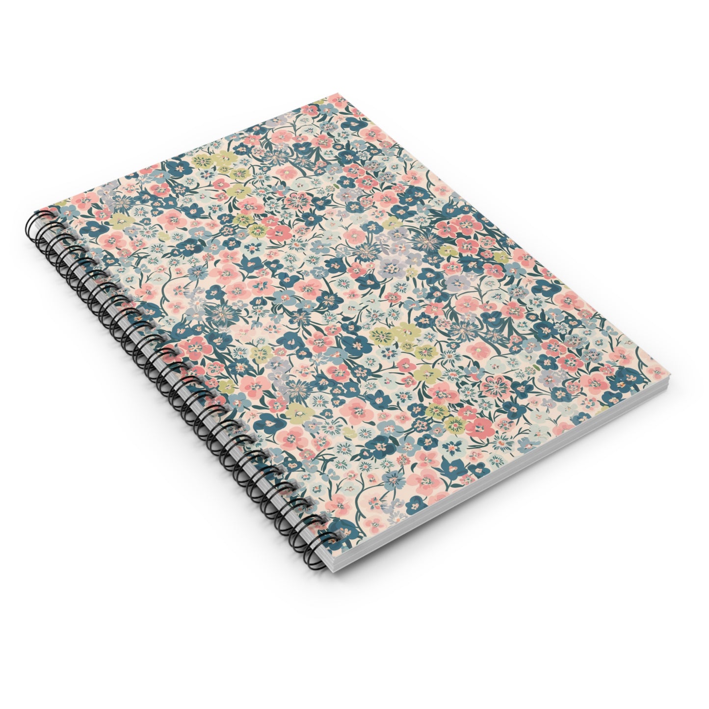 Tiny Floral Charm Notebook