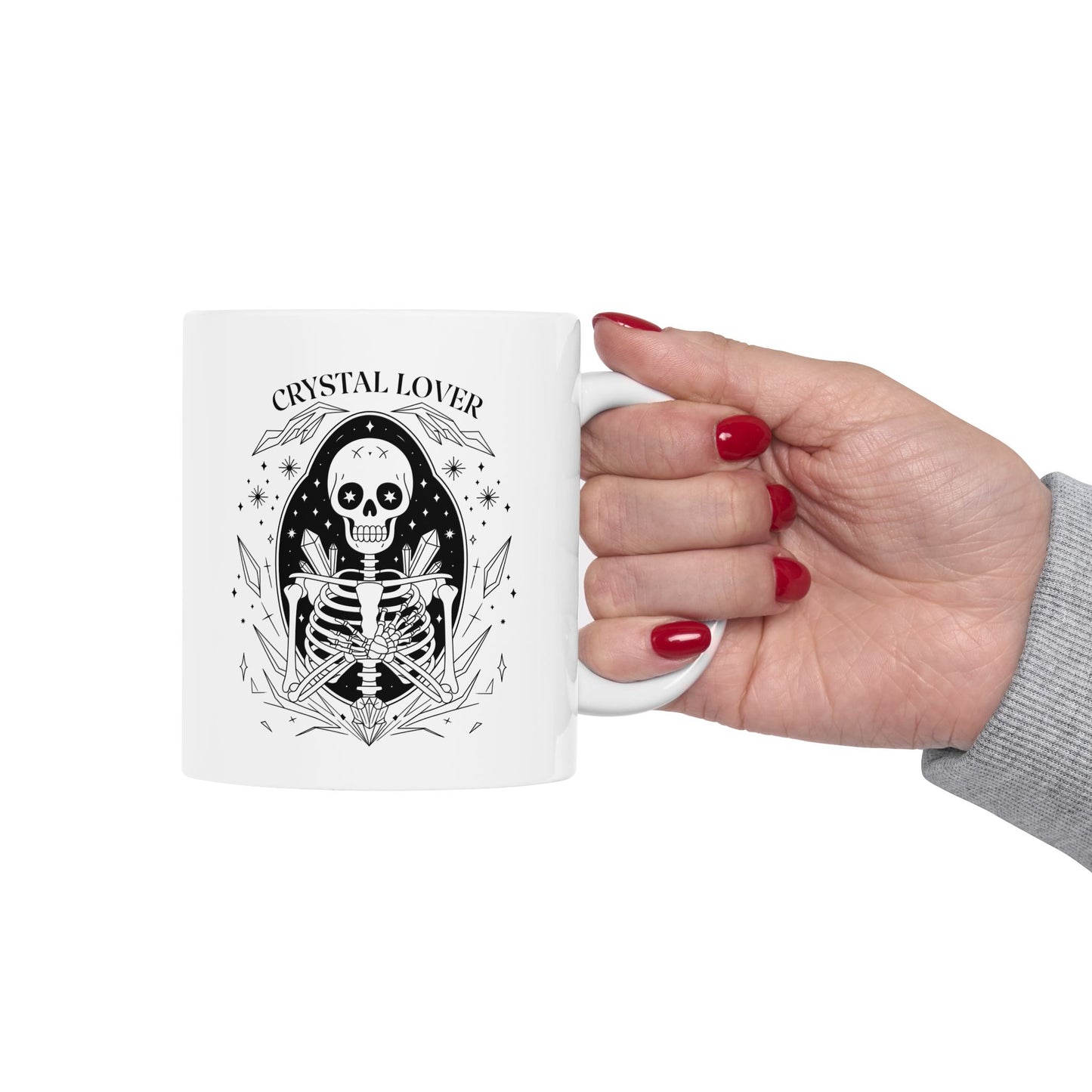 Crystal Lover Skeleton Mug 11oz.