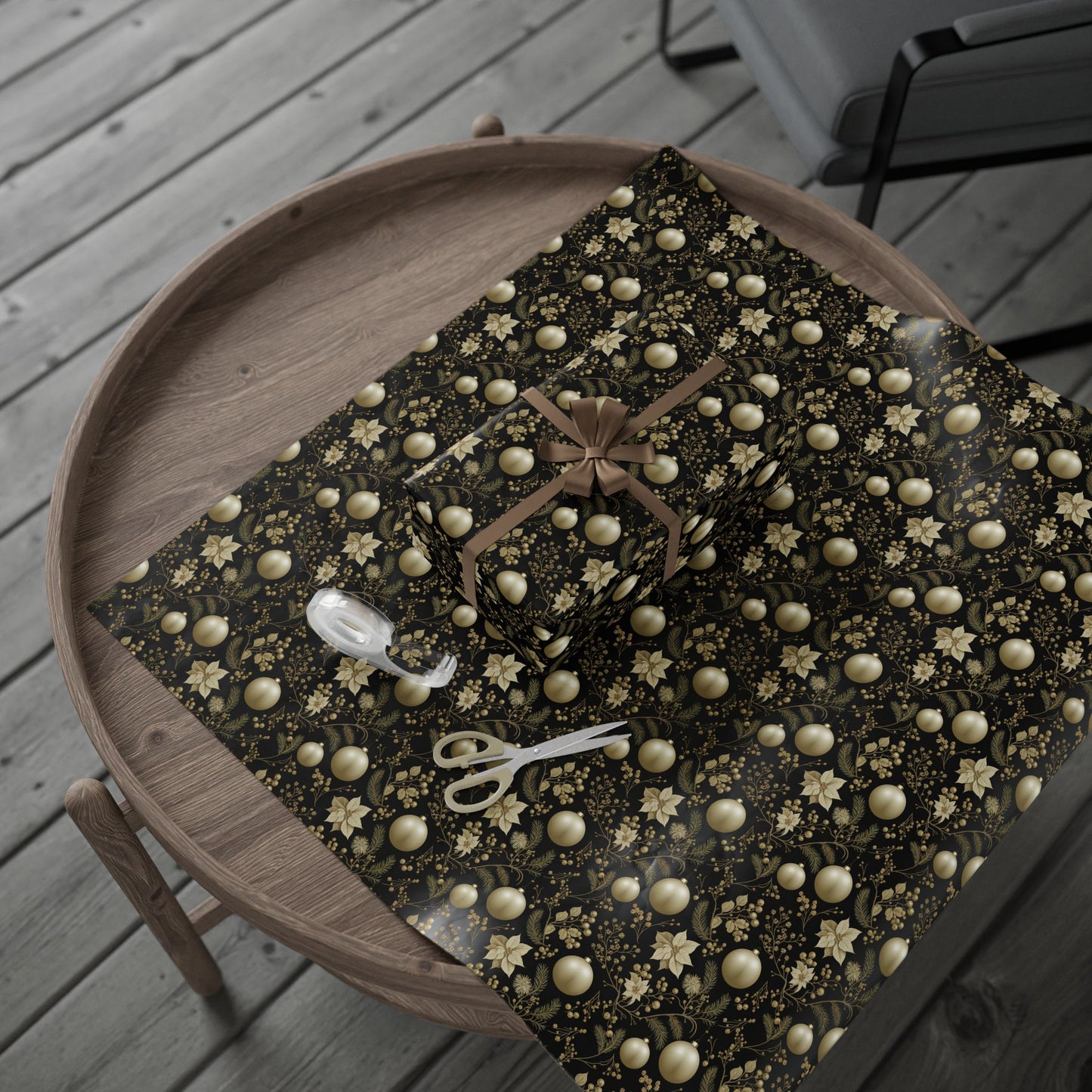 Holiday Elegance Wrapping Paper