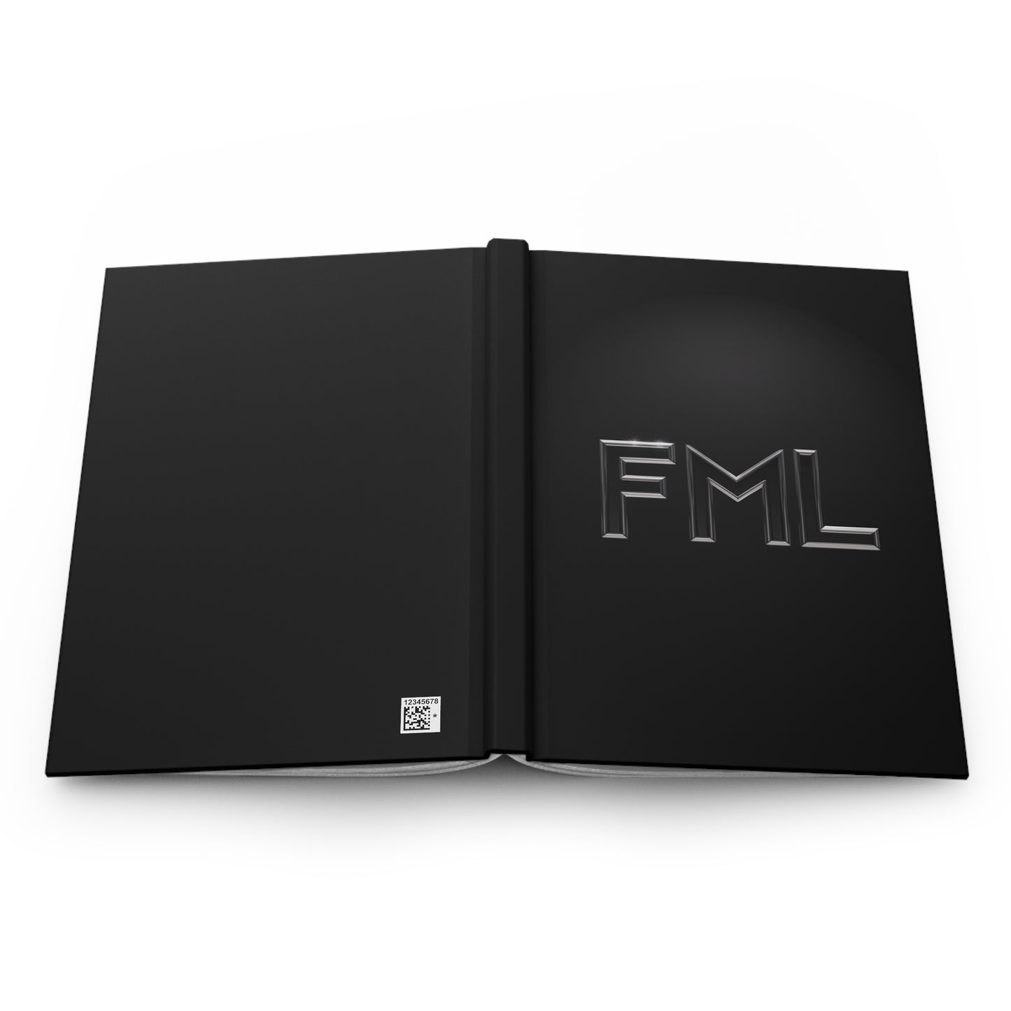 FML Midnight Series Hardcover Notebook