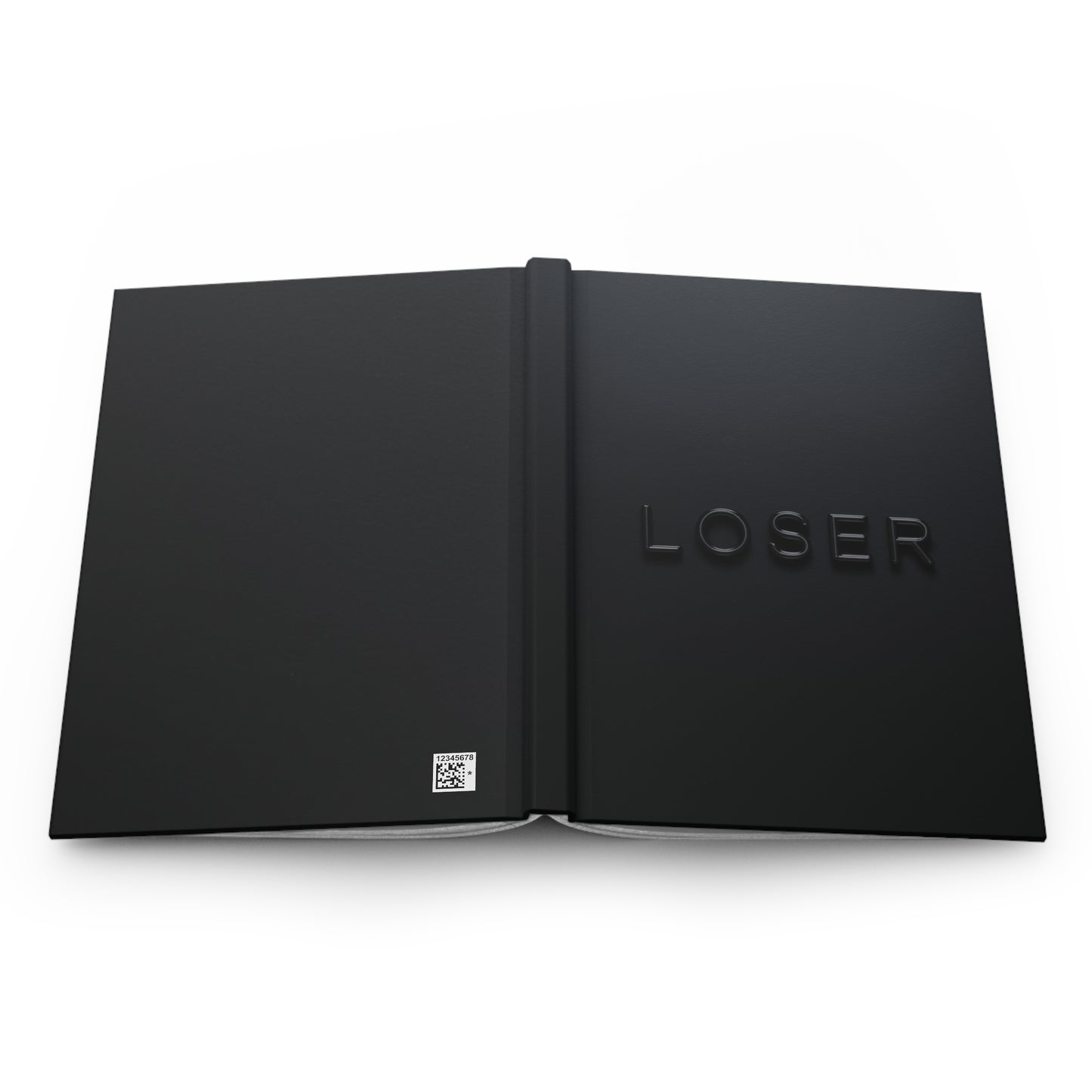 LOSER Midnight Series Hardcover Notebook