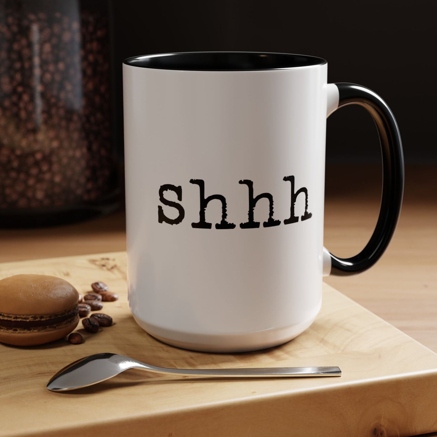 "Shhh" Ceramic Mug
