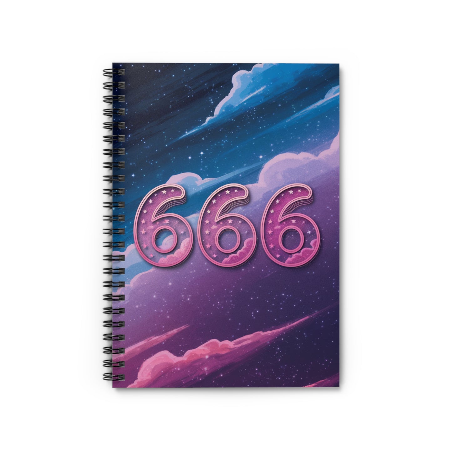 Angel Numbers '666' Spiral Notebook