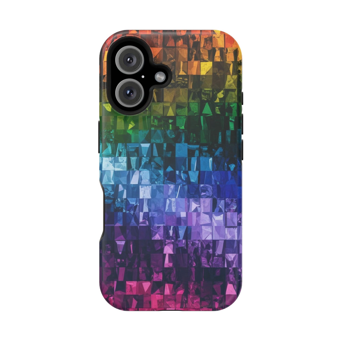 Rainbow Glisten Impact-Resistant Phone Cases