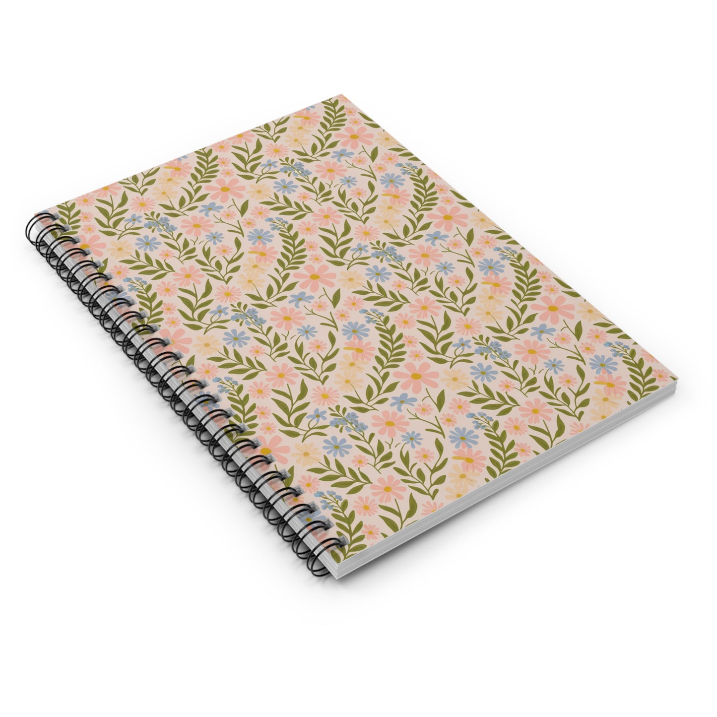 Fresh Floral Whimsy Notebook