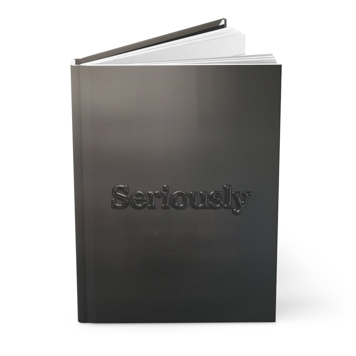 Seriously Midnight Series Hardcover Notebook