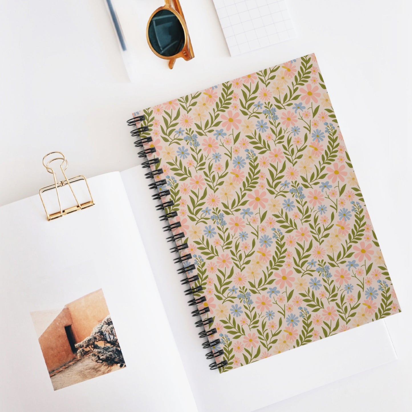 Fresh Floral Whimsy Notebook
