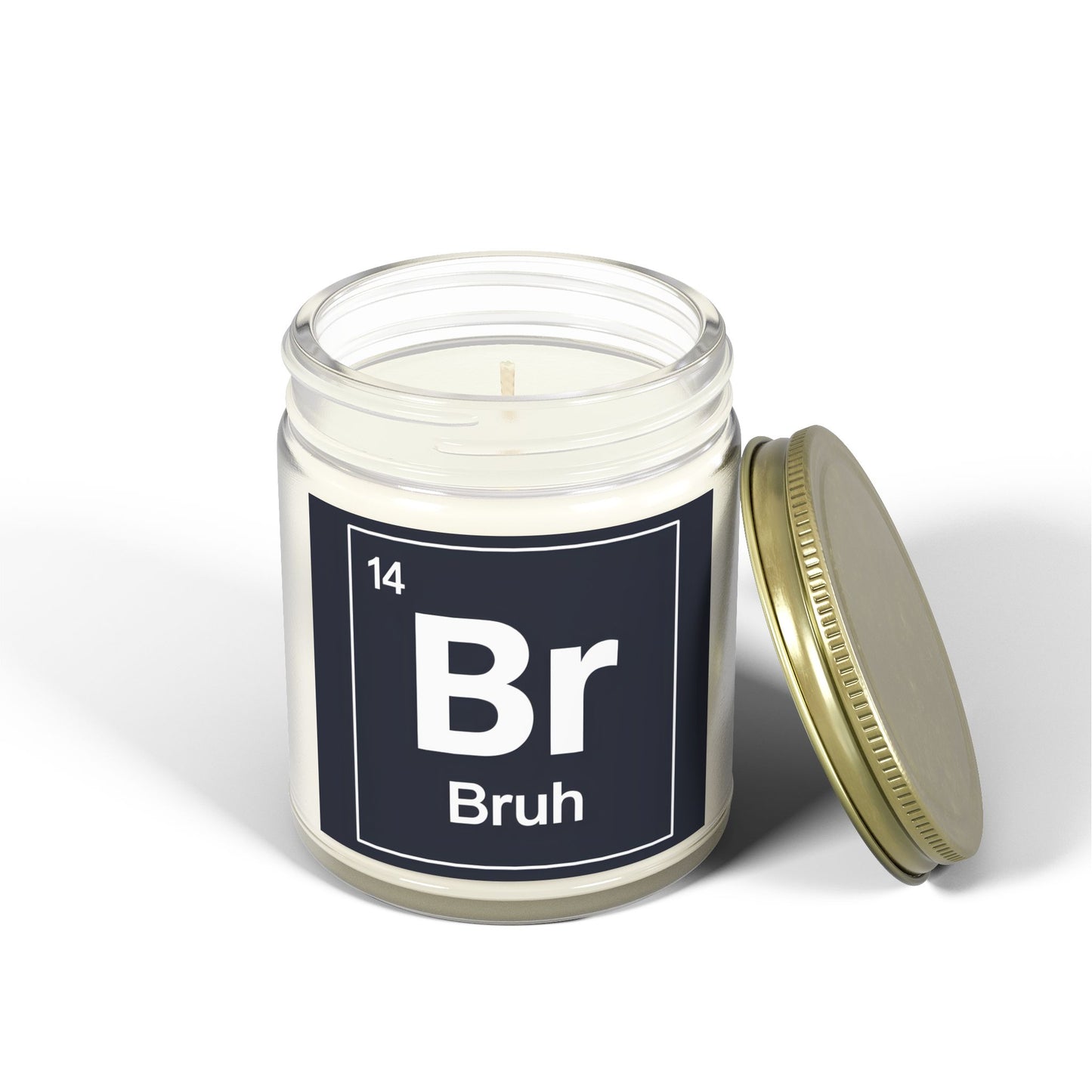 Bruh Coconut Apricot Wax Hand Poured Candle