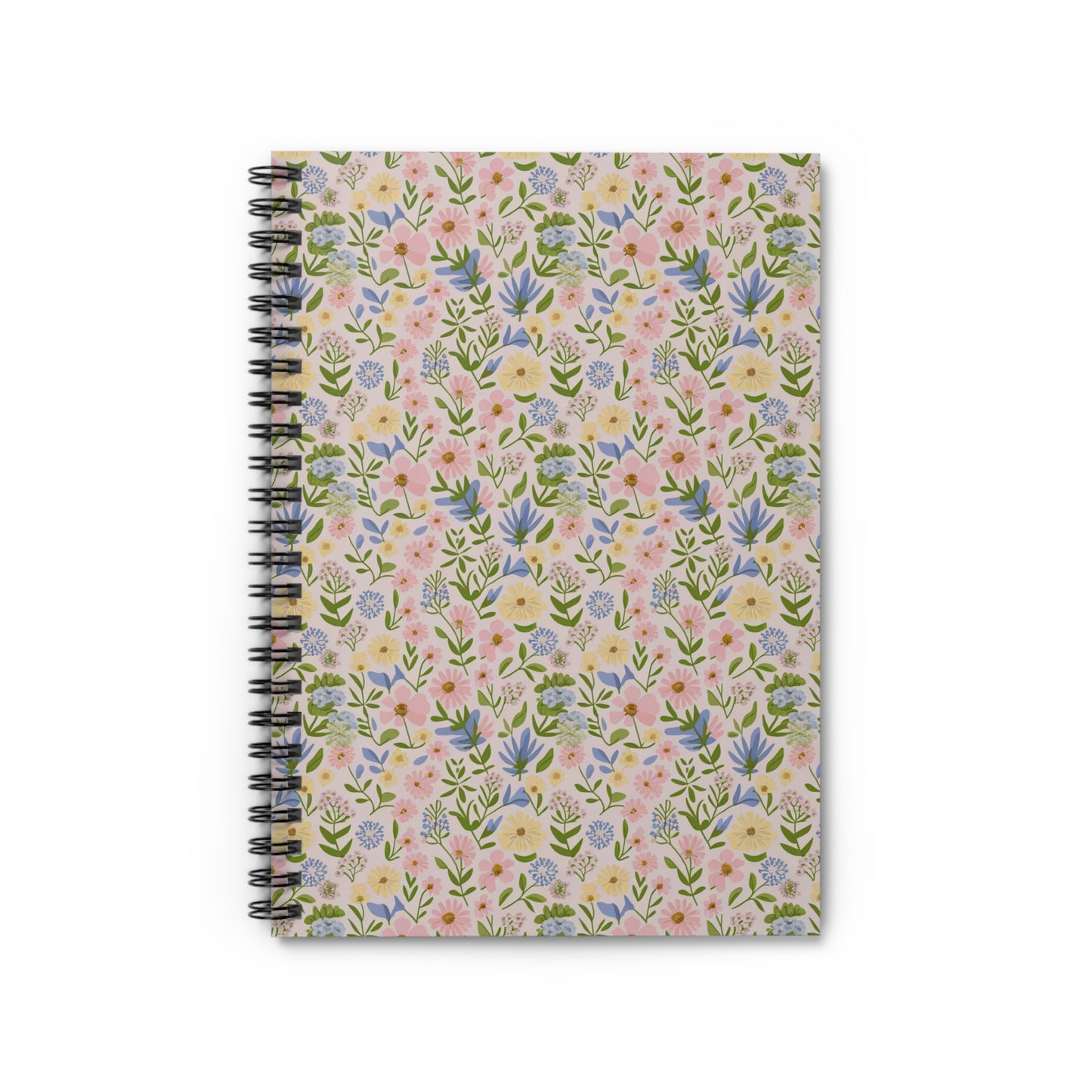 Delicate Flower Pattern Notebook