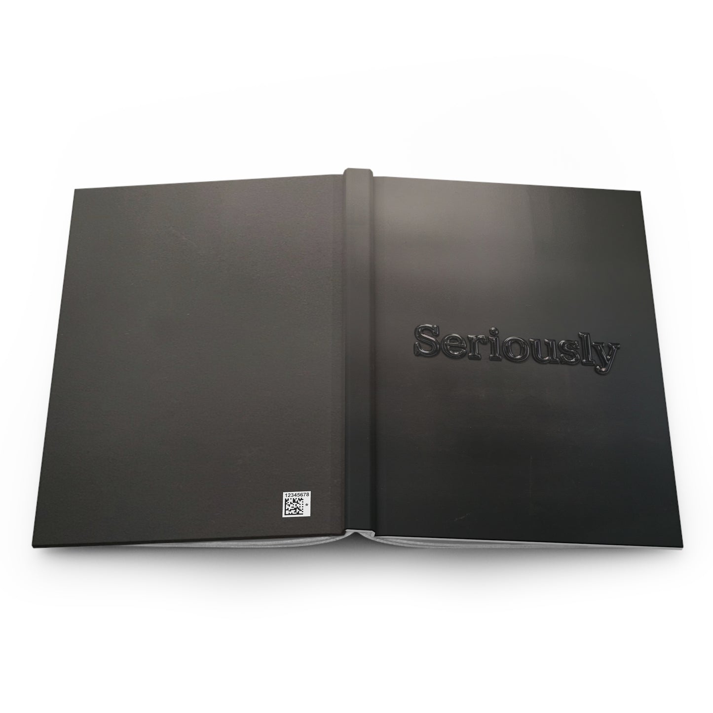 Seriously Midnight Series Hardcover Notebook