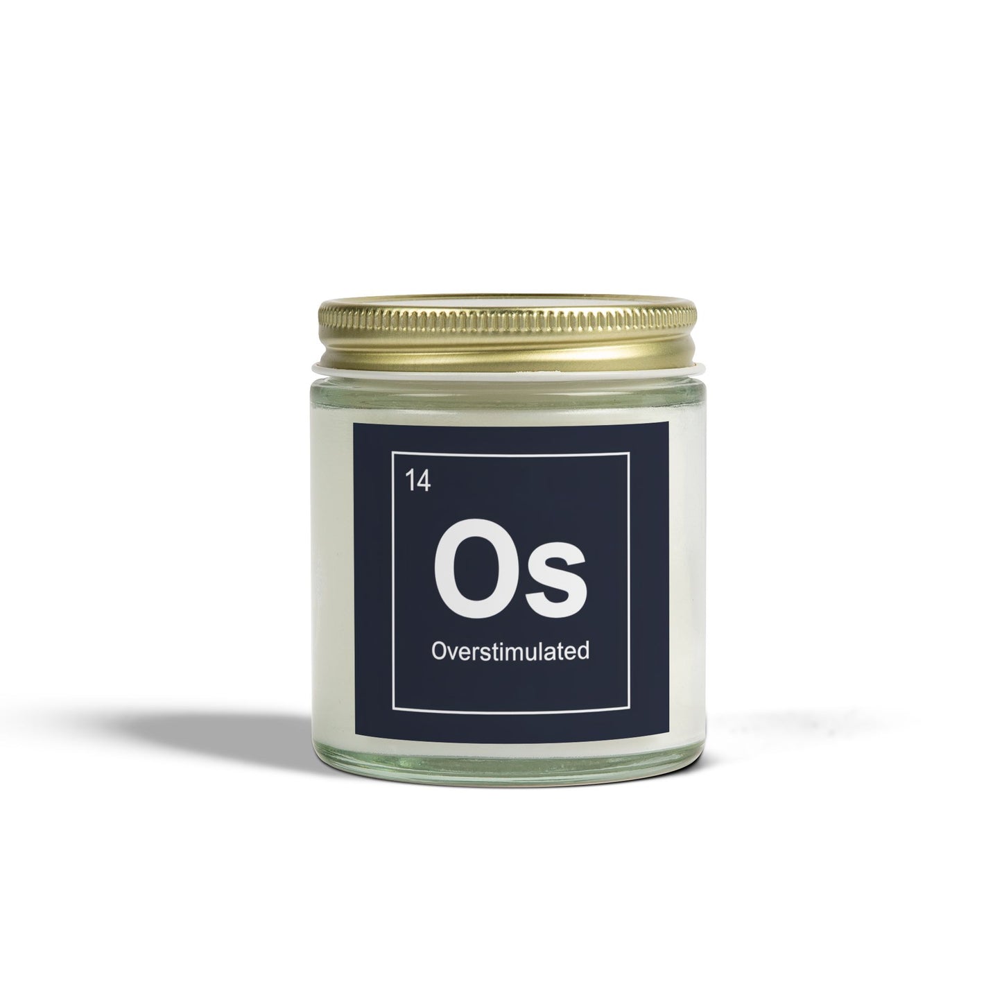 Overstimulated Coconut Apricot Wax Hand Poured Candle