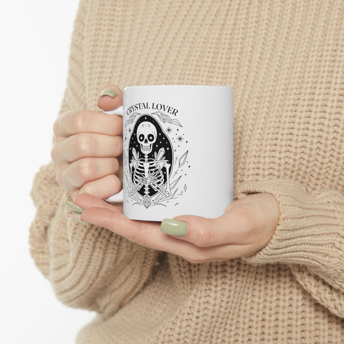 Crystal Lover Skeleton Mug 11oz.