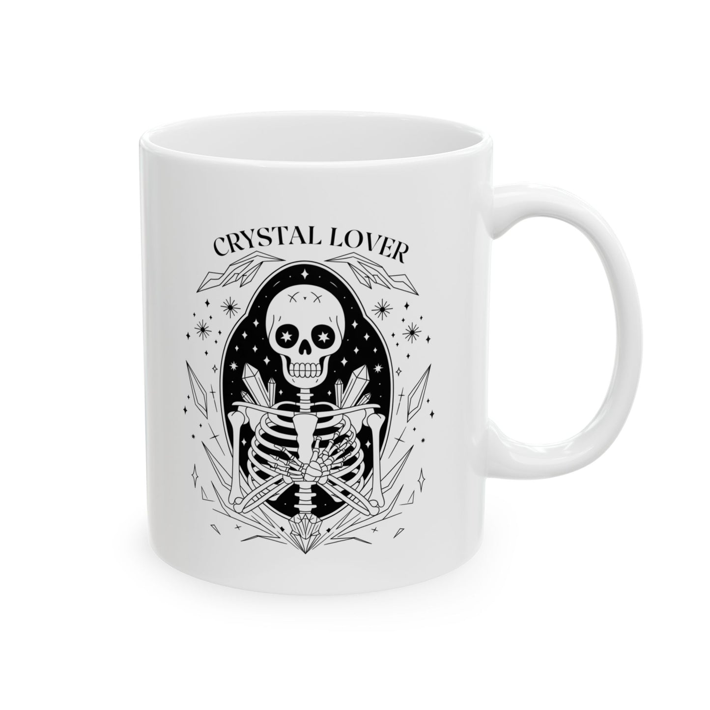 Crystal Lover Skeleton Mug 11oz.