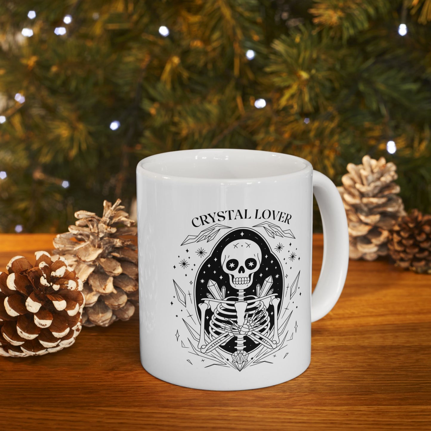 Crystal Lover Skeleton Mug 11oz.