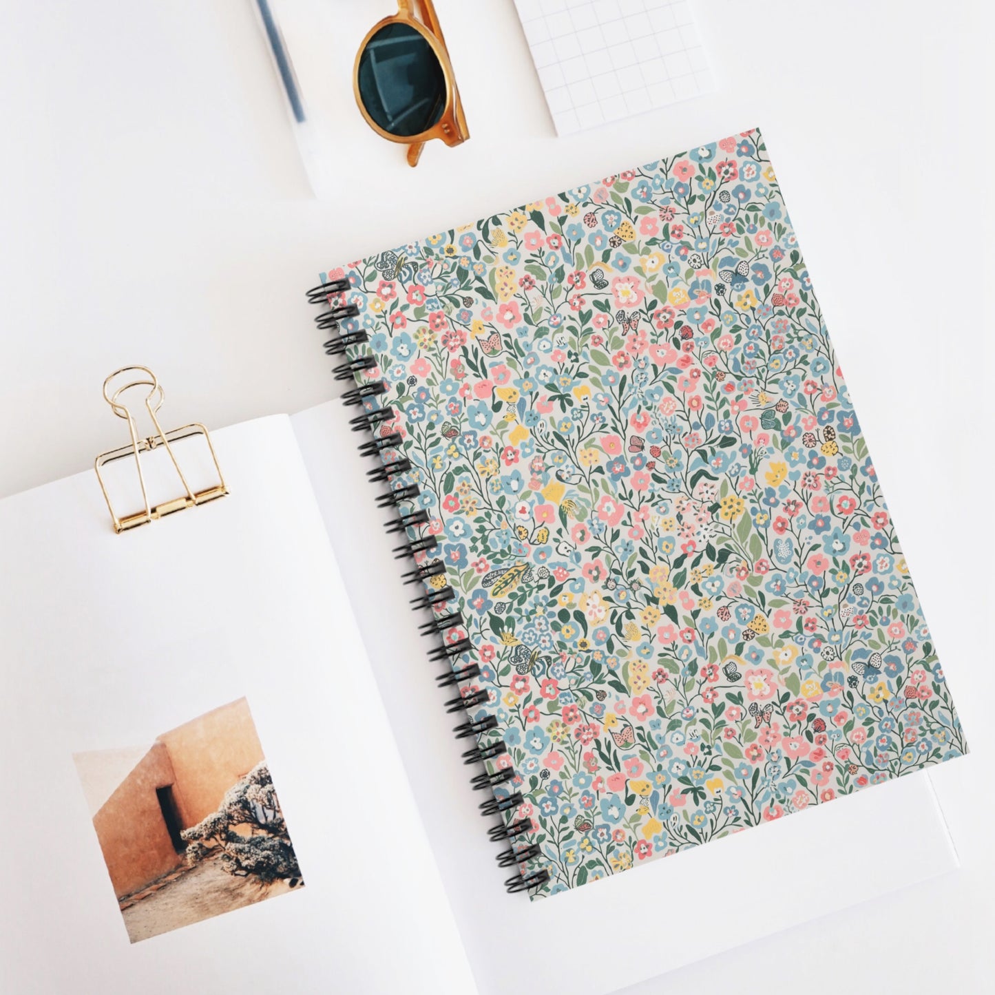 Bloom & Write: Floral Notebook