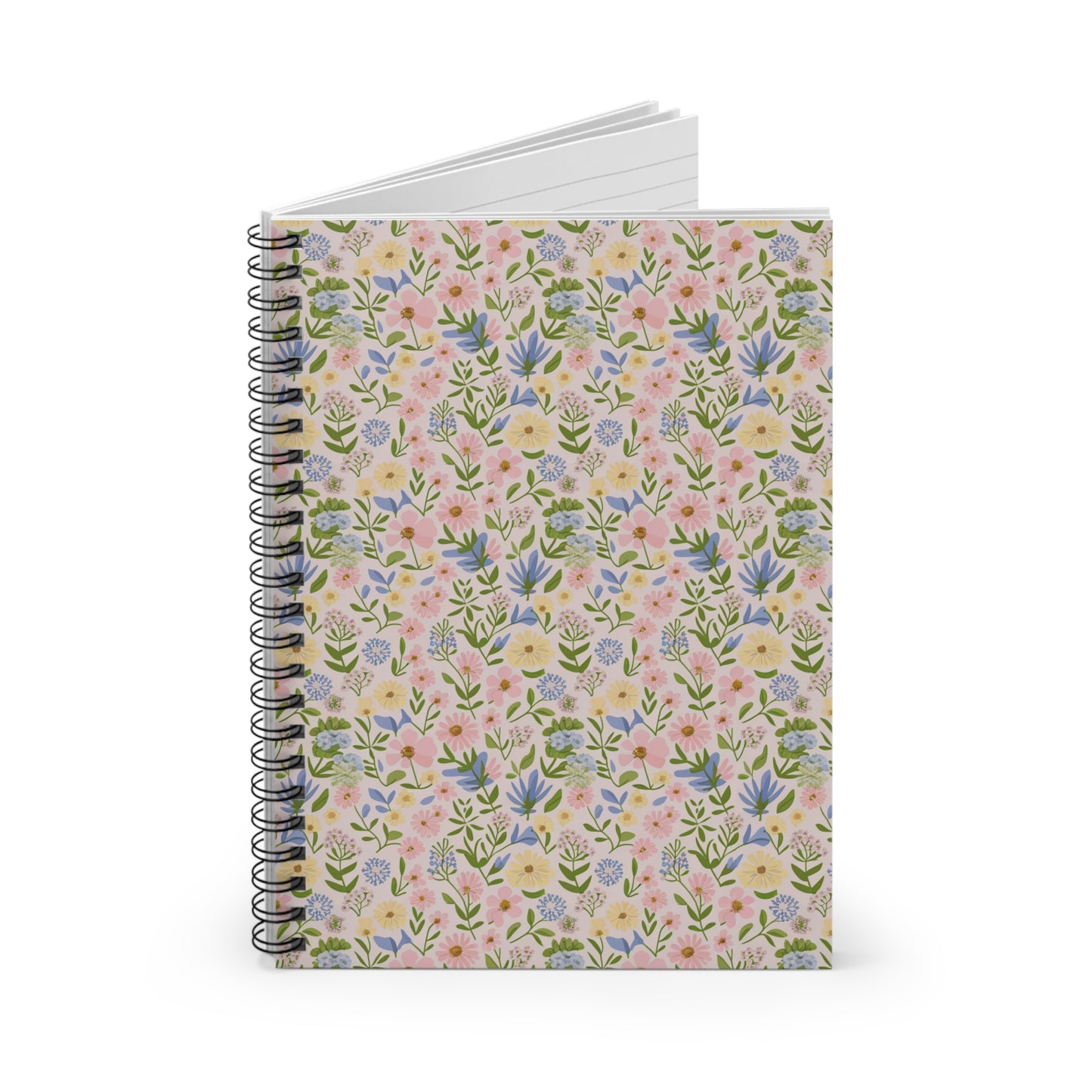 Delicate Flower Pattern Notebook