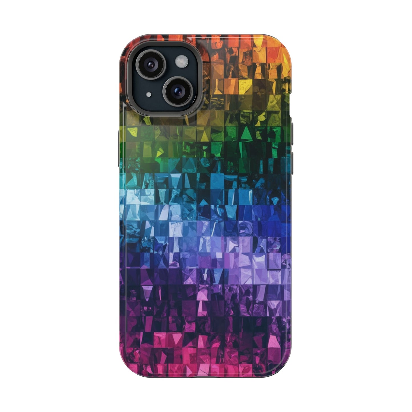 Rainbow Glisten Impact-Resistant Phone Cases