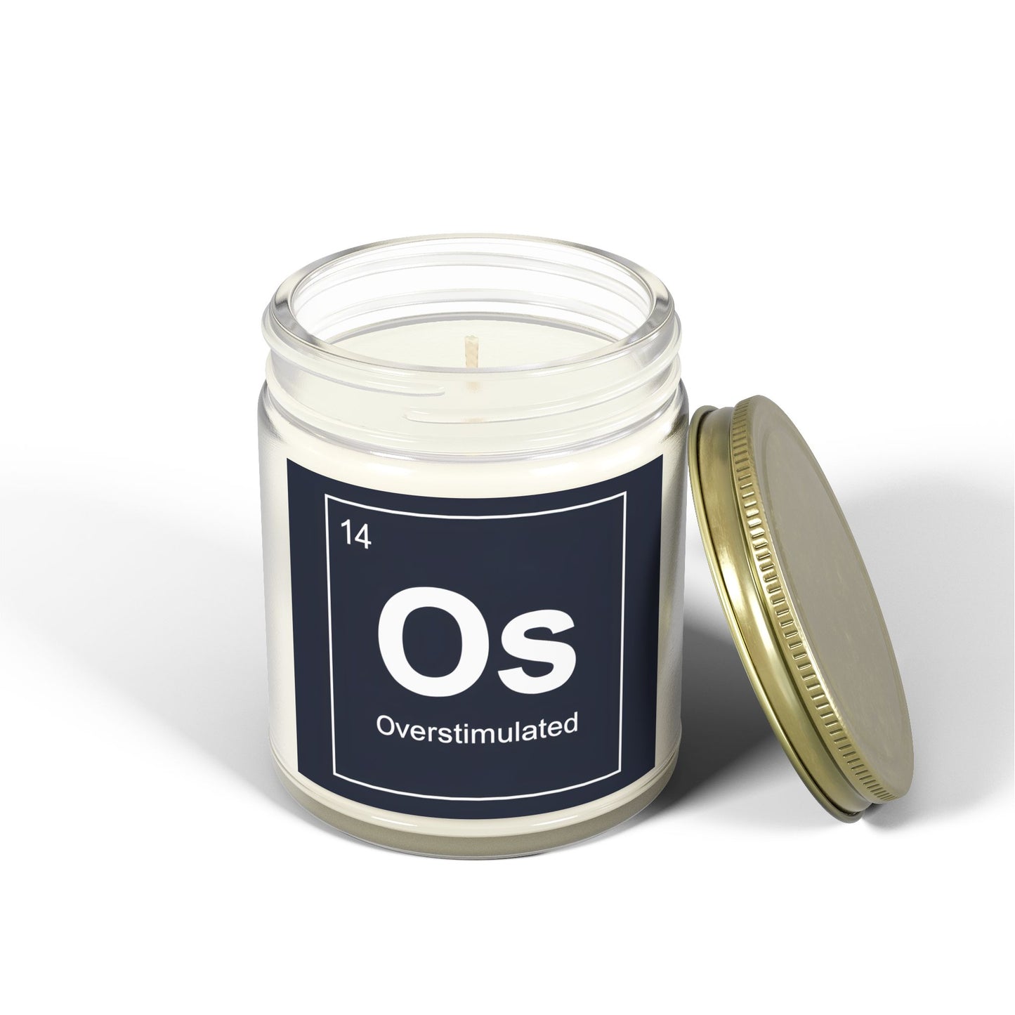 Overstimulated Coconut Apricot Wax Hand Poured Candle