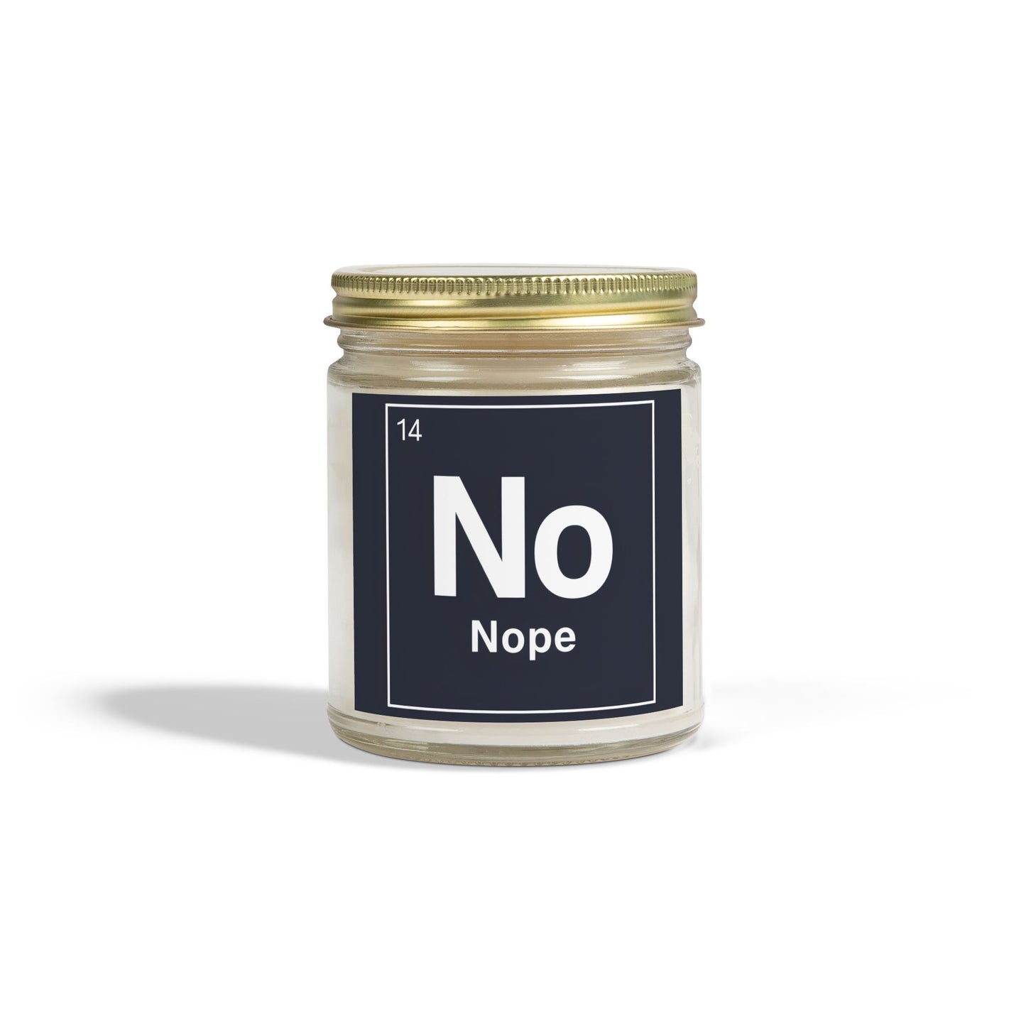 Nope Coconut Apricot Wax Hand Poured Candle