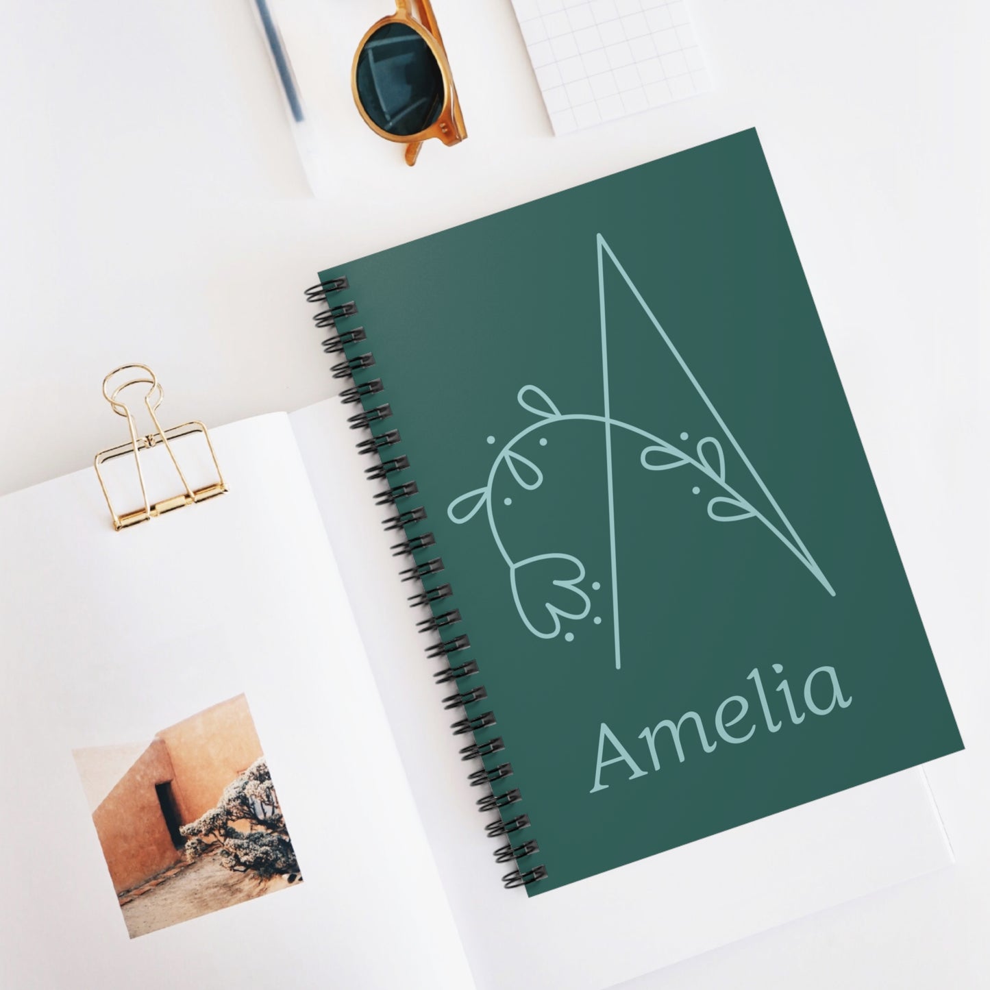 Personalized Spiral Notebook