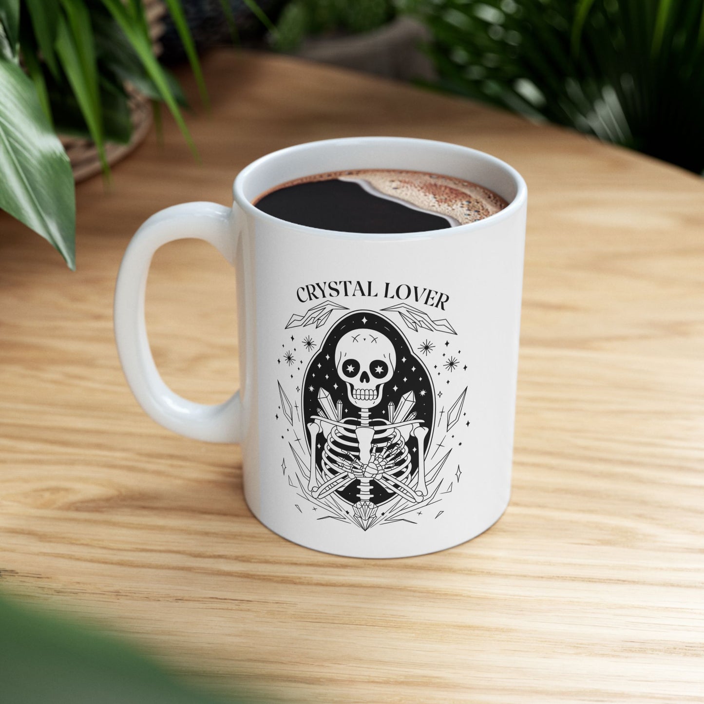 Crystal Lover Skeleton Mug 11oz.