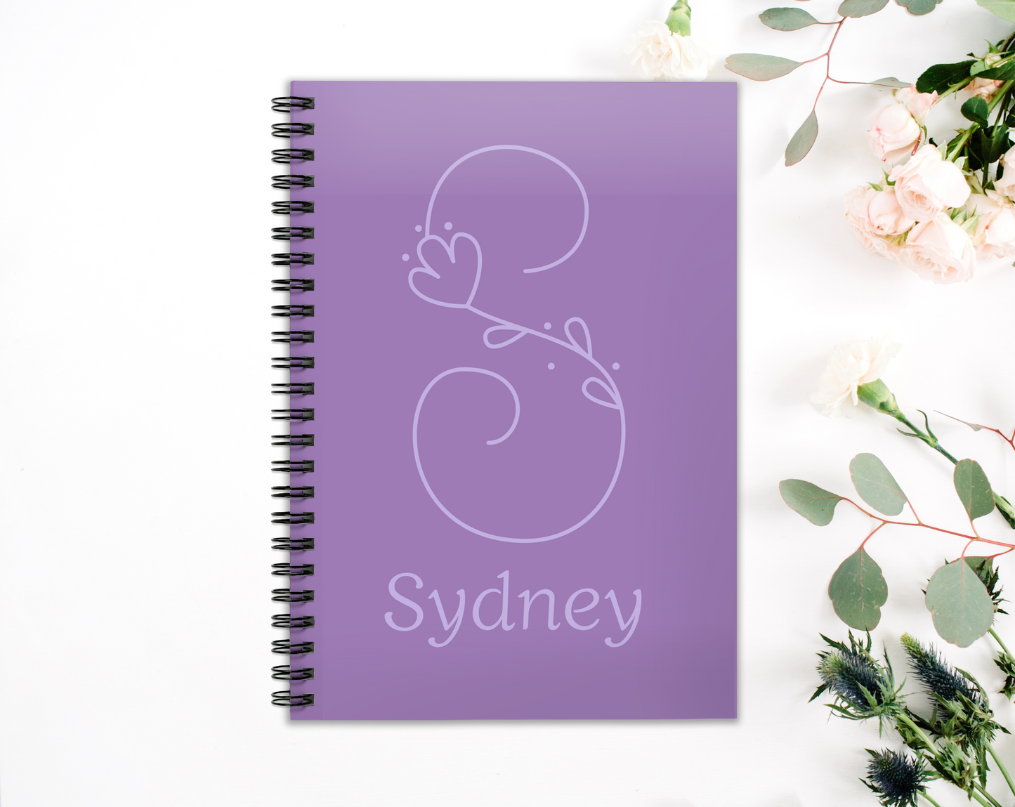 Personalized Spiral Notebook