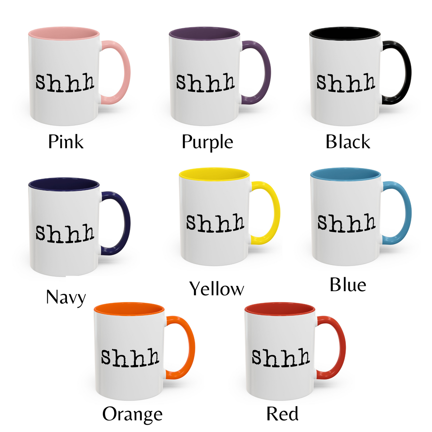 "Shhh" Ceramic Mug
