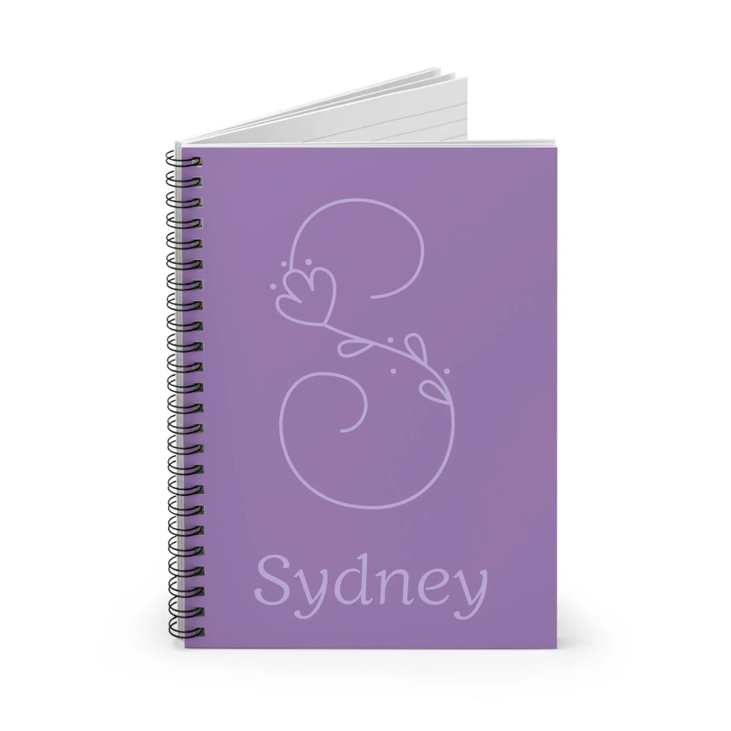 Personalized Spiral Notebook