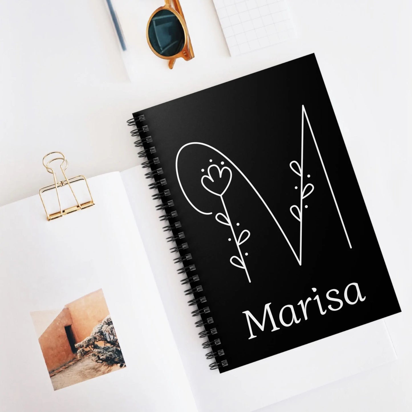Personalized Spiral Notebook