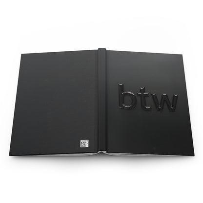 btw Midnight Series Hardcover Notebook