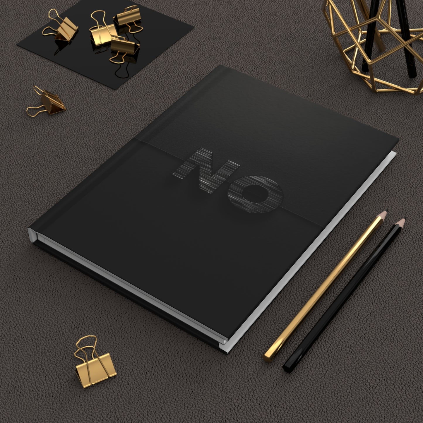 NO Midnight Series Hardcover Notebook