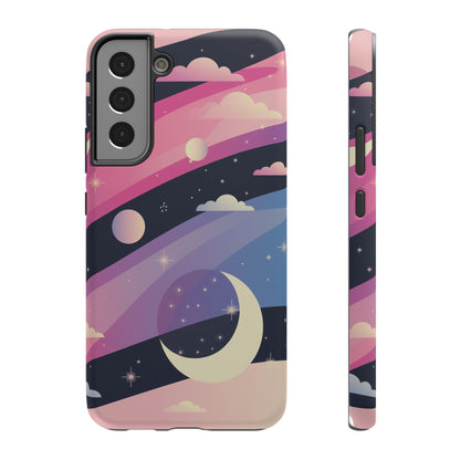 Celestial Galaxy Impact-Resistant Phone Cases