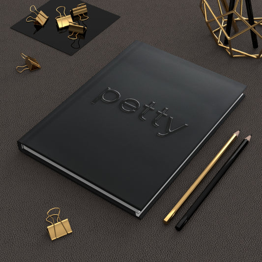 petty Midnight Series Hardcover Notebook