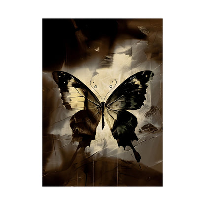 Butterfly Expressionism Wall Art Poster