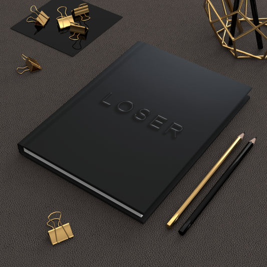 LOSER Midnight Series Hardcover Notebook