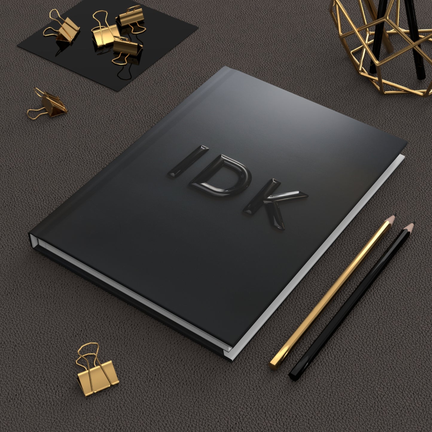 IDK Midnight Series Hardcover Notebook