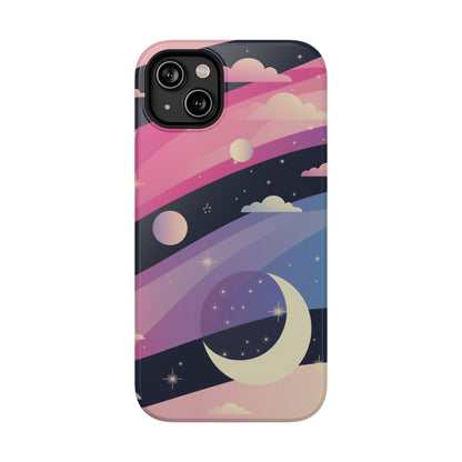 Celestial Galaxy Impact-Resistant Phone Cases