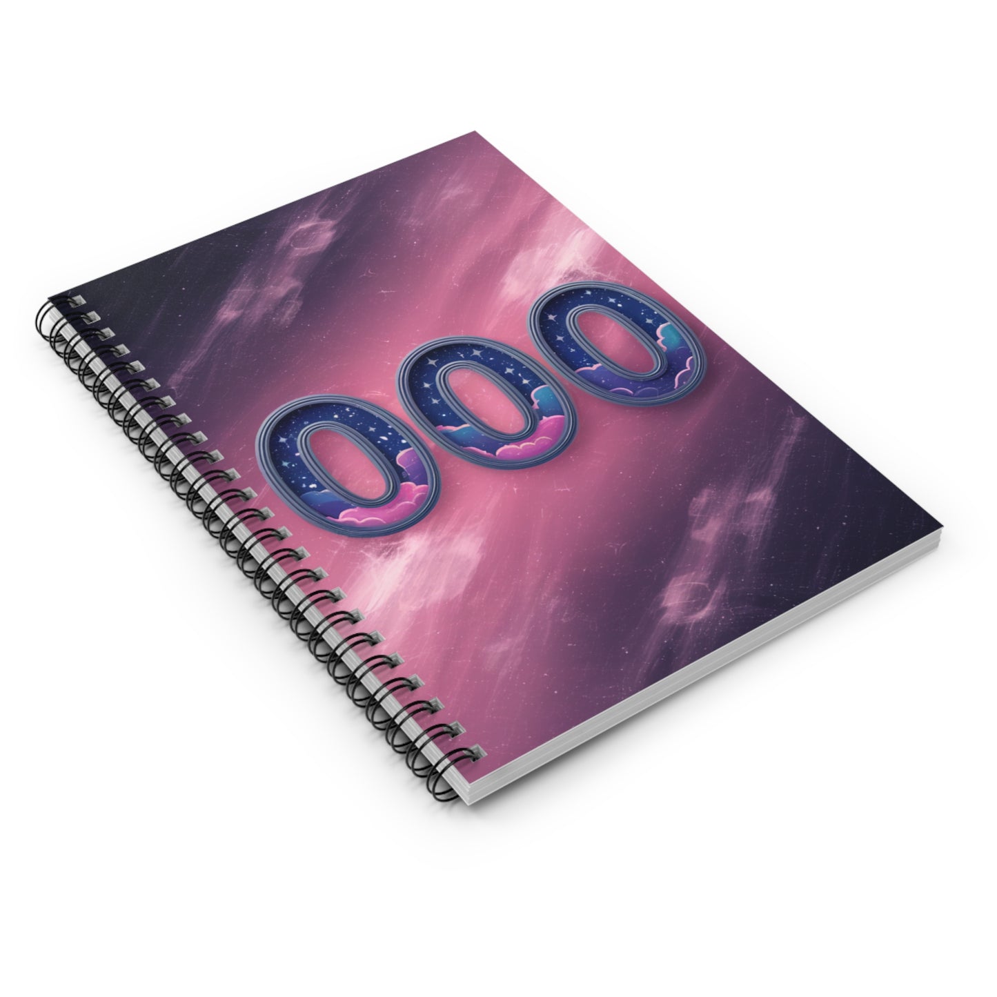 Angel Numbers '000' Spiral Notebook