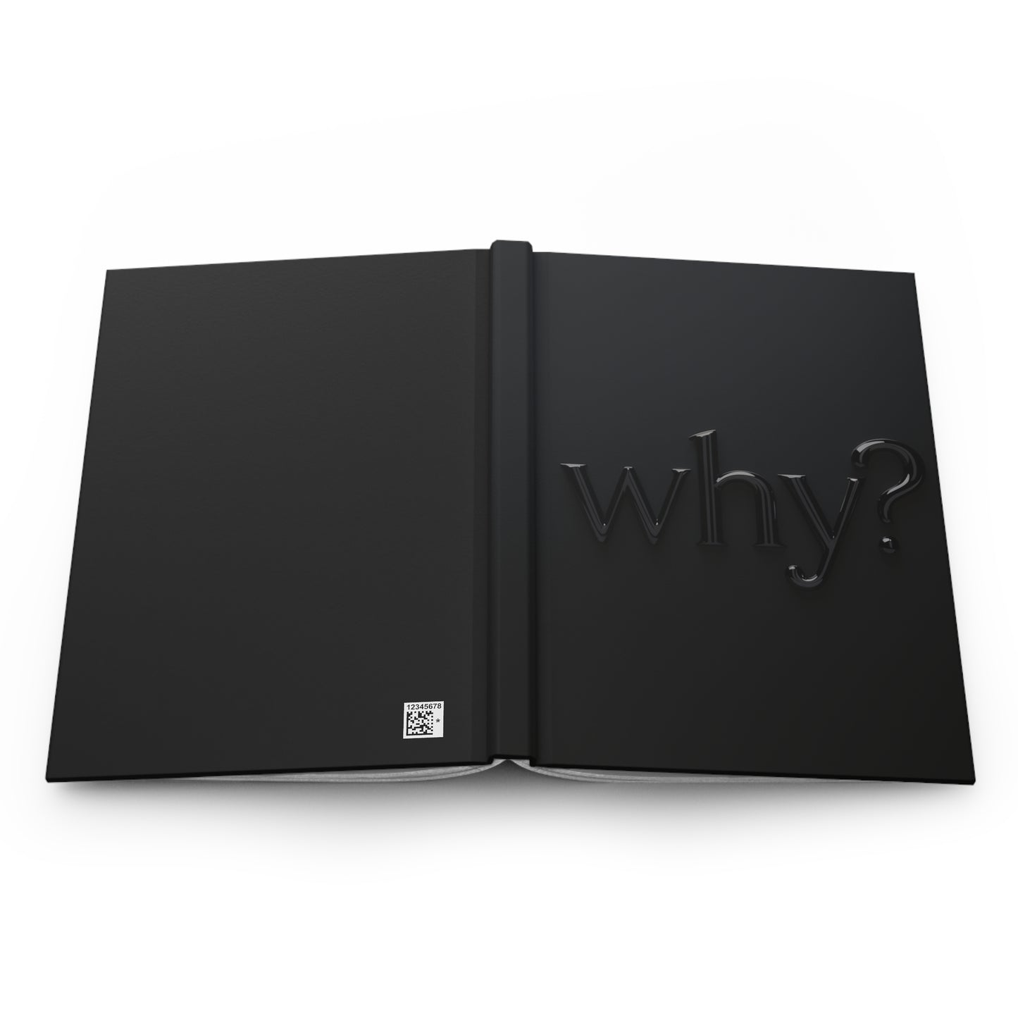 why Midnight Series Hardcover Notebook