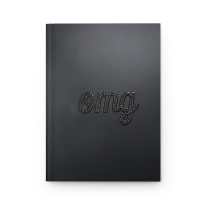 omg Midnight Series Hardcover Notebook