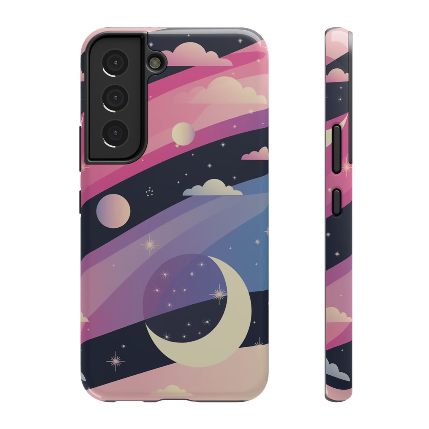 Celestial Galaxy Impact-Resistant Phone Cases