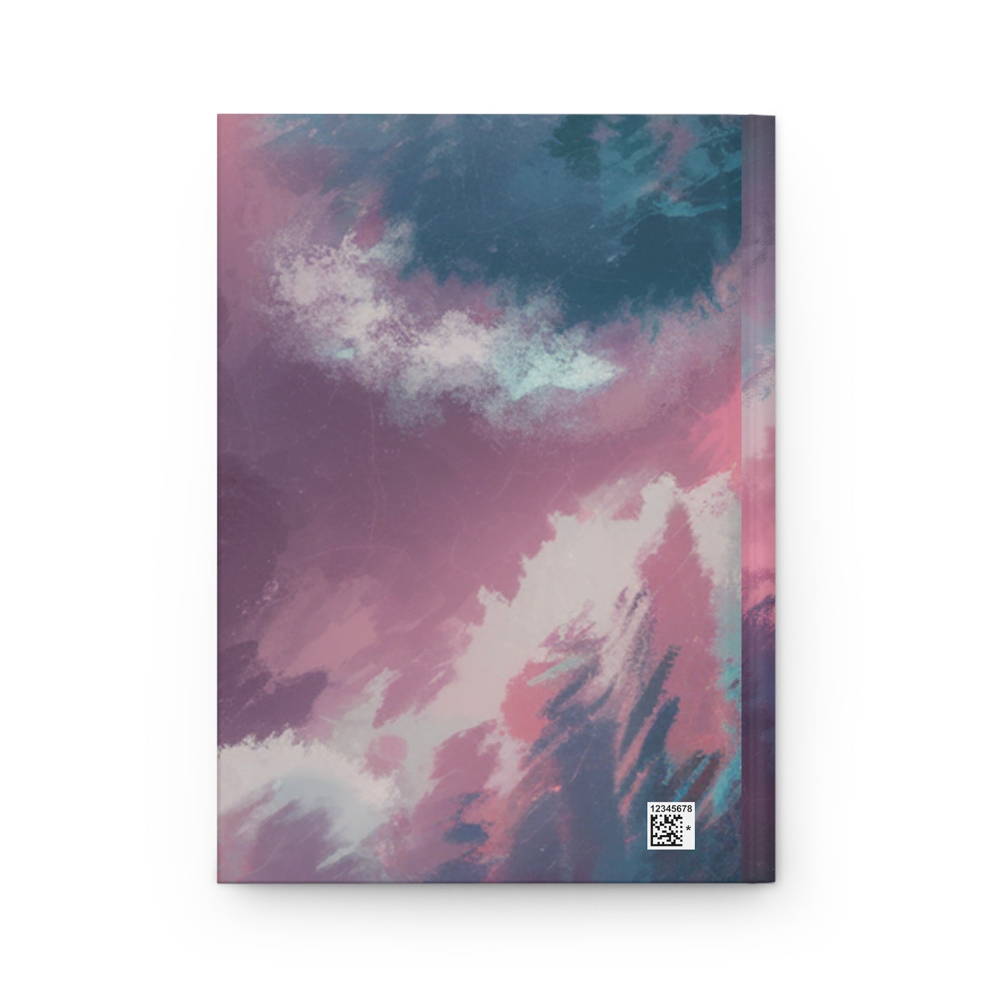 Working and Lurking Colorful Sky Hardcover Notebook