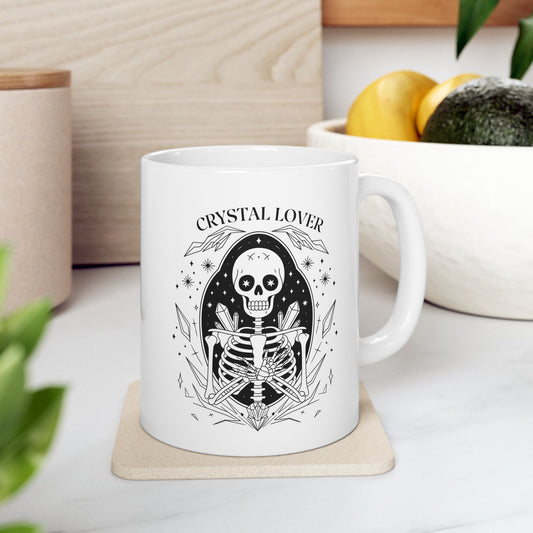 Crystal Lover Skeleton Mug 11oz.