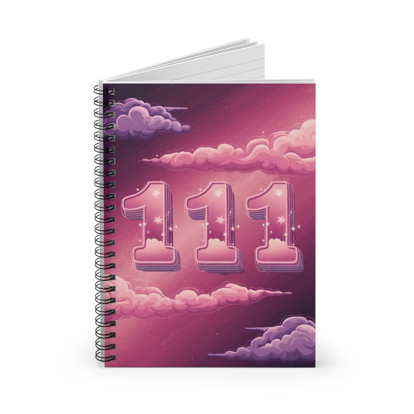 Angel Numbers '111' Spiral Notebook