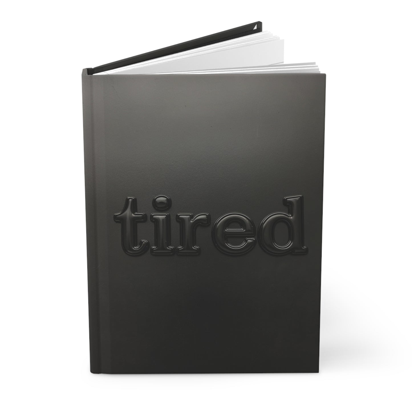 tired Midnight Series Hardcover Notebook