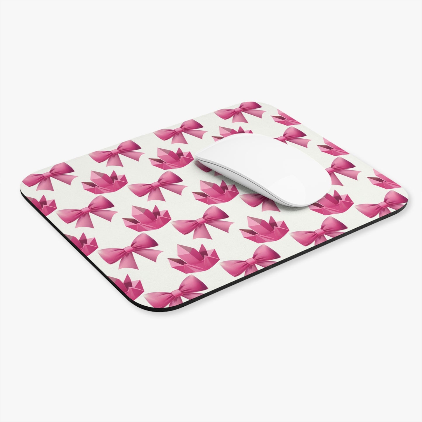 Pink Crystals and Bows Mouse Pad