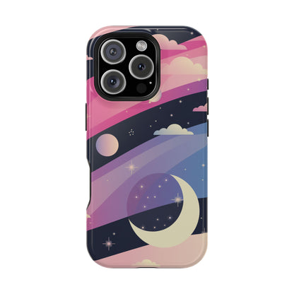 Celestial Galaxy Impact-Resistant Phone Cases