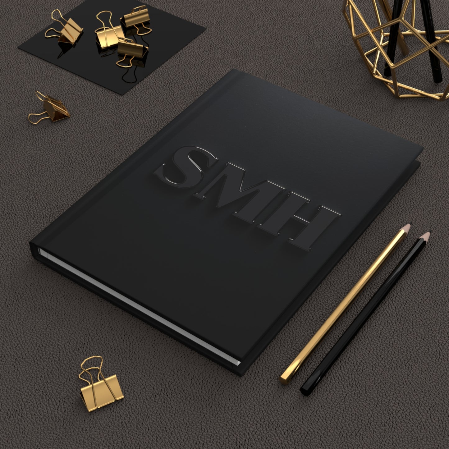 SMH Midnight Series Hardcover Notebook