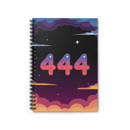 Angel Numbers '444' Spiral Notebook