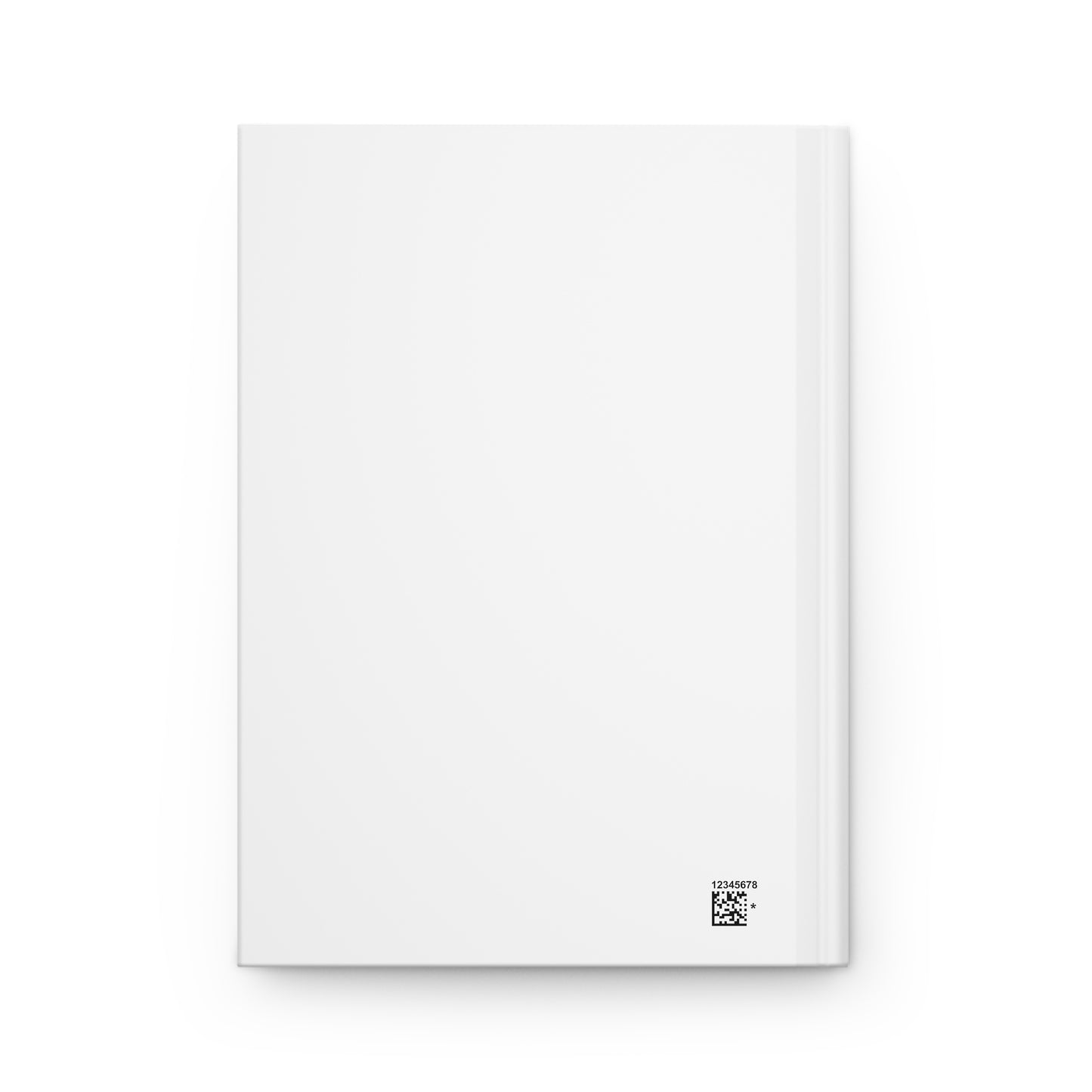 Banded Agate Inspired Initial 'F' Hardcover Notebook